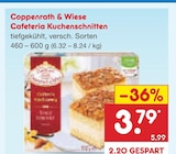 Cafeteria Kuchenschnitten von Coppenrath & Wiese für 3,79 € bei Netto Marken-Discount im Angebot Cafeteria Kuchenschnitten von Coppenrath & Wiese im aktuellen Netto Marken-Discount Prospekt