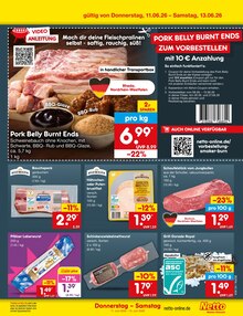 Wurst im Netto Marken-Discount Prospekt "Aktuelle Angebote" mit 67 Seiten (Leverkusen)