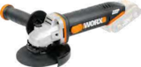 Akku-Winkelschleifer WX803.9 von WORX für 72,40 € bei Hornbach im Angebot Akku-Winkelschleifer WX803.9 von WORX im aktuellen Hornbach Prospekt