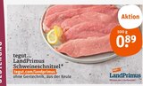 Schweineschnitzel bei tegut im Karlstadt Prospekt für 0,89 €