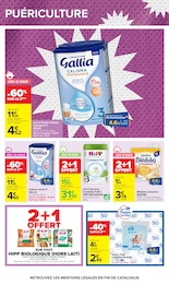 Offre Lait Bio dans le catalogue Carrefour du moment à la page 72