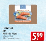 Aktuelles Followfood MSC Wildlachs Filets Angebot bei famila Nordost in Kiel ab 5,99 €