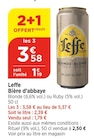 Bière d’abbaye - Leffe en promo chez Bi1 Troyes à 3,58 €