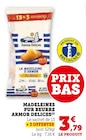 Madeleines pur beurre - Armor Delices dans le catalogue U Express