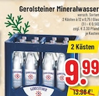 Mineralwasser im Angebot bei Trinkgut in Bielefeld Mineralwasser Angebote von Gerolsteiner bei Trinkgut Bielefeld für 9,99 €