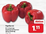 Paprika rot bei Markant Nordwest im Detmold Prospekt für 1,11 €