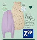 Musselin-Schlafsack von LILY & DAN im aktuellen ALDI SÜD Prospekt für 7,99 €