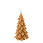 Große LED-Kerze in Tannenbaum-Optik im Ernstings family Prospekt Große LED-Kerze in Tannenbaum-Optik von im aktuellen Ernstings family Prospekt für 6,99 €