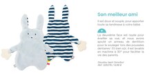 Doudou lapin - Oxybul à Aulnay-sous-Bois Doudou lapin en promo chez Oxybul Aulnay-sous-Bois à 9,99 €