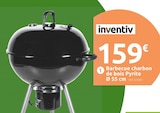 Barbecue charbon de bois Pyrite - INVENTIV en promo chez Mr. Bricolage Revel à 159,00 €