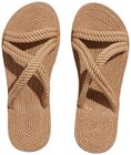 Sandales paille femme - TEX en promo chez Carrefour Sandales paille femme - TEX dans le catalogue Carrefour