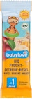 Bio Frucht-Getreide-Riegel Apfel-Banane-Mango, ab 1 Jahr Angebote von babylove bei dm-drogerie markt Erftstadt für 0,40 €