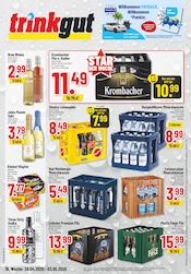 Aktueller Trinkgut Prospekt mit Krombacher, "Aktuelle Angebote", Seite 1