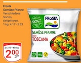 Gemüse Pfanne Angebote von Frosta bei GLOBUS Wolfenbüttel für 2,00 €