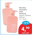 Shampoo von Monday im aktuellen budni Prospekt