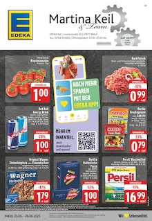 EDEKA Prospekt der Woche "Aktuelle Angebote" Seite 1, 23.06.2025 bis 28.06.2025 für Kaarst Aktueller EDEKA Prospekt "Aktuelle Angebote" Seite 1 von 24 Seiten für Kaarst