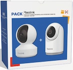 Pack de 2 caméras de surveillance intérieure connectées E330 5MP blanc + E321 3MP blanc - Reolink - Fnac Pack de 2 caméras de surveillance intérieure connectées E330 5MP blanc + E321 3MP blanc - Reolink à 49,99 € dans le catalogue Fnac
