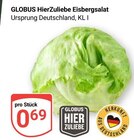 Angebot im GLOBUS Weischlitz Prospekt GLOBUS Weischlitz Prospekt mit im Angebot für 0,69 €