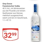 Französischer Vodka im Angebot bei GLOBUS in Braunschweig Französischer Vodka Angebote von Grey Goose bei GLOBUS Braunschweig für 32,99 €
