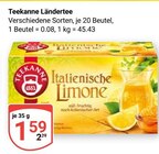 Aktuelle Teekanne Angebote bei GLOBUS in Leipzig Aktuelles Ländertee Italienische Limone Angebot bei GLOBUS in Leipzig ab 1,59 €
