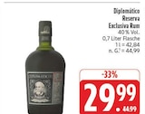 Reserva Exclusiva im Angebot bei EDEKA in Weimar Reserva Exclusiva Angebote von Diplomático bei EDEKA Weimar für 29,99 €