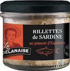 Intermarché Super Saint-Quay-Perros - Promo Rillettes de sardine au piment d'Espelette Promo Rillettes de sardine au piment d'Espelette à 2,79 € dans le catalogue Intermarché Super à Saint-Quay-Perros