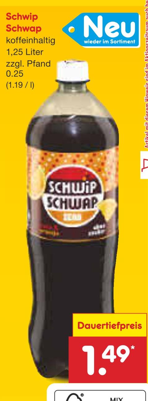 Schwip Schwap im Angebot bei Netto Marken-Discount in Minden Schwip Schwap Angebote von Schwip Schwap bei Netto Marken-Discount Minden für 1,49 €