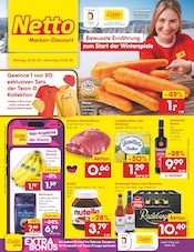 Bier im Netto Marken-Discount Prospekt in Rudolstadt Aktueller Netto Marken-Discount Prospekt mit Bier, "Aktuelle Angebote", Seite 1