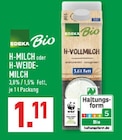 H-MILCH im Angebot bei Marktkauf in Pulheim H-MILCH Angebote von EDEKA Bio bei Marktkauf Pulheim für 1,11 €