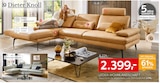 Aktuelles LEDER-WOHNLANDSCHAFT Angebot bei XXXLutz Möbelhäuser in Augsburg ab 2.399,00 €