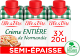 Promo CRÈME ENTIÈRE SEMI-ÉPAISSE ELLE & VIRE à 3,99 € dans le catalogue Auchan Hypermarché à Dardilly