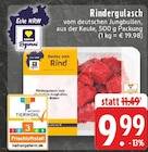 Aktuelle Rindfleisch Angebote bei E center in Moers Aktuelles Rindergulasch Angebot bei E center in Moers ab 9,99 €