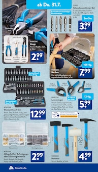 Zange Angebot im ALDI SÜD Prospekt, gültig von 28.07.2025 bis 02.08.2025 Zange Angebot im aktuellen ALDI SÜD Prospekt auf Seite 20