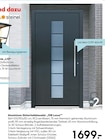 Hellweg Zwochau - Aluminium-Sicherheitshaustür „108 Lucca“ Angebot im Prospekt Aluminium-Sicherheitshaustür „108 Lucca“ bei Hellweg im Zwochau Prospekt für 1.699,00 €