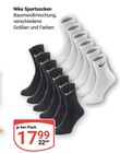 Sportsocken im Angebot bei GLOBUS in Erfurt Sportsocken Angebote von Nike bei GLOBUS Erfurt für 17,99 €