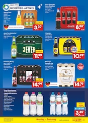 Mineralwasser im Netto Marken-Discount Prospekt in Trier Aktueller Netto Marken-Discount Prospekt mit Mineralwasser, "Aktuelle Angebote", Seite 27