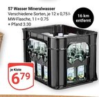 Wasser Mineralwasser im Angebot bei GLOBUS in Siegen Wasser Mineralwasser Angebote bei GLOBUS Siegen für 6,79 €