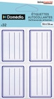 Étiquettes autocollantes à lignes - DOMÉDIA à 0,55 € dans le catalogue Intermarché Hyper
