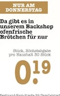 Aktuelle Wecker Angebote bei E center in Frankfurt (Main) Aktuelles Brötchen Angebot bei E center in Frankfurt (Main) ab 0,19 €