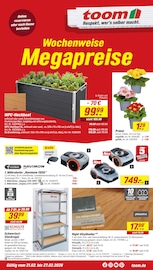 Regal im toom Baumarkt Prospekt in Offenbach Aktueller toom Baumarkt Prospekt mit Regal, "Respekt, wer's selber macht.", Seite 1