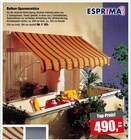 Balkon-Spannmarkise Angebote von Esprima Home bei Christian Scheffer Heimtex-Fachmarkt e.K. Minden für 490,00 €