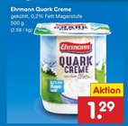 Quark Creme im Angebot bei Netto Marken-Discount in Bielefeld Quark Creme Angebote von Ehrmann bei Netto Marken-Discount Bielefeld für 1,29 €