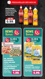 Cola im REWE Prospekt in Köln Aktueller REWE Prospekt mit Cola, "Dein Markt", Seite 4