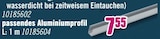 Aluminiumprofil für 7,55 € bei Hornbach im Angebot Aluminiumprofil im aktuellen Hornbach Prospekt