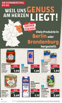 Milch im aktuellen Kaufland Prospekt (Cottbus) Milch im Kaufland Prospekt "KNĂśLLER" mit 70 Seiten (Cottbus)