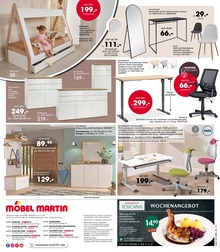 Drehstuhl Angebot im aktuellen Möbel Martin Prospekt auf Seite 12