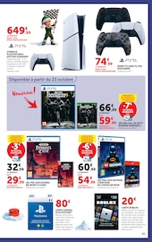 Promos Console PS5 dans le catalogue "EN ROUTE POUR LES PRIX BAS de Noël" de Hyper U Console PS5 en promo dans le catalogue Hyper U à la page 85