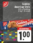 Cookies American Style Angebote von GUT & GÜNSTIG bei EDEKA Moers für 1,00 €