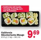 California Räucherlachs Mango Angebote bei E center Karlsruhe für 9,69 €