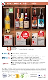 Bière en promo dans le catalogue U Express à la page 4
